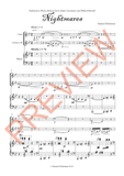 Dickenson — Nightmares (2015) — Piano, Violin, Clarinet in B-flat