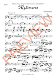 Dickenson — Nightmares (2015) — Piano, Violin, Clarinet in B-flat